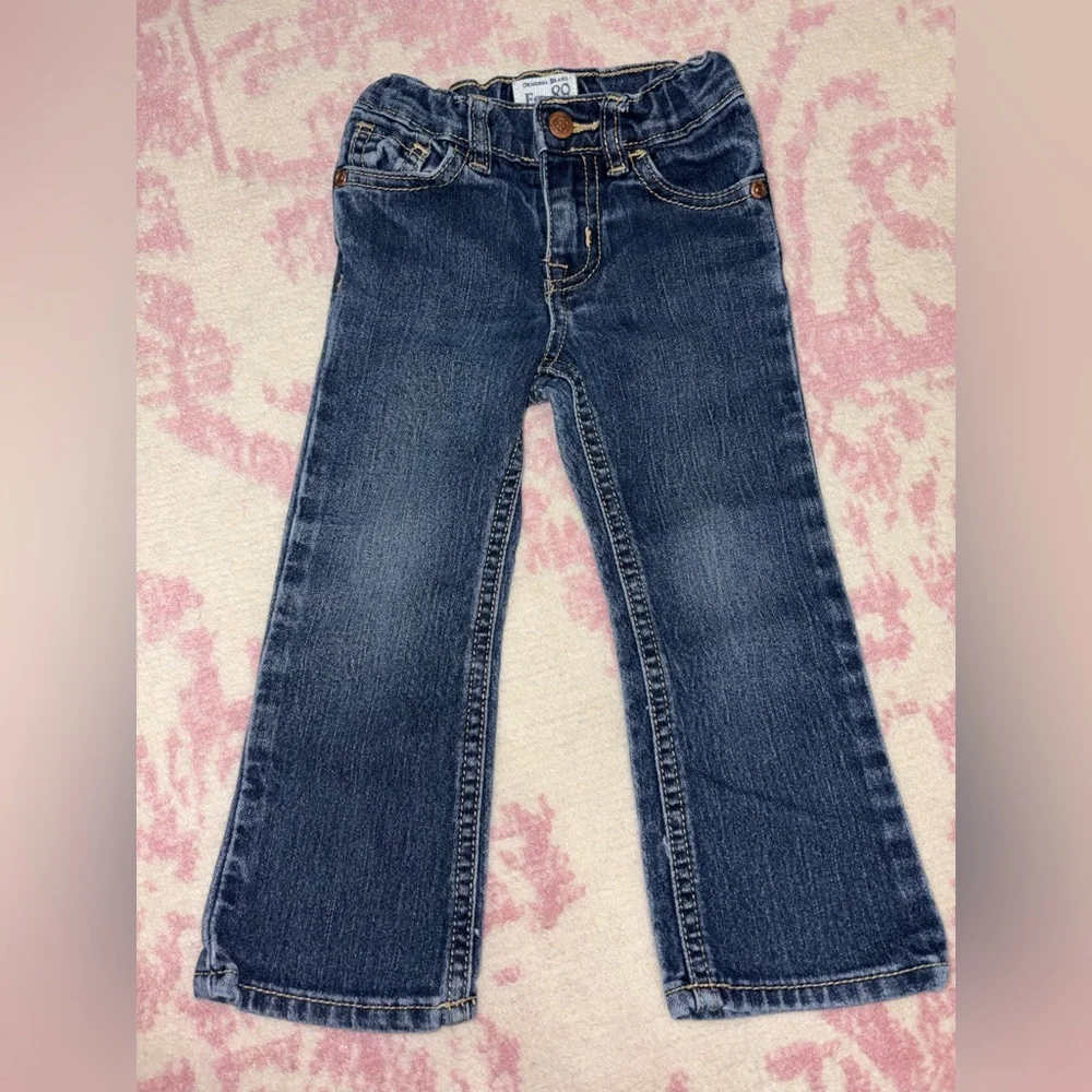 The Children's Place Bootcut Stretch Denim Jeans Girls 2T